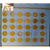 Image 3 : 1941-68 Nearly complete set of Lincoln Cents in a Whitman folder. Some BU.