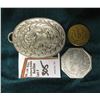 Image 1 : Looped Pewter Medal. "Fidelity", "Amor Patriae Vincit/Facsimile/Medal/Patriots/ Van Werl/Paulding/& 