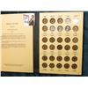 Image 1 : 1941-61 Complete Set of Lincoln Cents in a Library of Coins album.