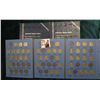 Image 1 : (2) Empty 1909-40 Whitman Coin Folders; & 1938-61 Partial Jefferson Nickel Set in a Whitman folder.