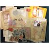 Image 2 : Large Group of mostly cancelled Postage Stamps, the majority of which are U.S., with a few foreign.