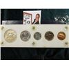 Image 2 : 1960 Small Date U.S. Proof Set in a white Capital holder with gold lettering. Cent to Half-Dollar.
