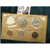 Image 2 : 1960 U.S. Proof Set in original envelope as issued.