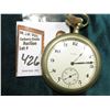 Image 2 : Elgin National Watch Company Open Face Pocket Watch in Silverode case. Running condition Probably 7 