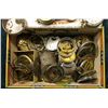 Image 2 : King Edward Cigar Box full of old Watch cases and parts. Nothing spectacular.