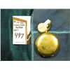 Image 2 : Small Ladies size Hunting Case Pocket Watch "American Waltham Watch Co.", Diamond inset in case. No 