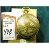 Image 2 : Small Ladies size Hunting Case Pocket Watch "Elgin Watch Co.", highly engraved case. No crystal, run