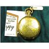 Image 2 : Small Ladies size Hunting Case Pocket Watch "Elgin Watch Co.", very colorful dial, engraved "Lola Ba