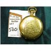 Image 1 : Small Ladies size Hunting Case Pocket Watch "Elgin Watch Co.", very colorful dial, floral & engraved
