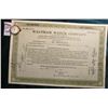 Image 2 : "Hampden" Wrist Watch style Gold-filled Watch, not running;  & a cancelled 100 Share Stock Certifica