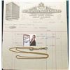 Image 2 : Sliding Gold-filled Watch Chain & an invoice from "Fort Dearborn Watch & Clock Co….7/11/1916"