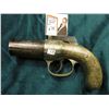 Image 1 : Spanish six-shot Blackpowder Revolving Pepperbox. Appears to be .22 cal. Cylinder rotates only be ha