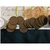 Image 2 : 1910 P Roll of U.S. Wheat Cents in circulated condition in a plastic tube, approx. 50 pcs.; & 1873 C