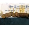 Image 2 : 1910 P Roll of U.S. Wheat Cents in circulated condition in a plastic tube, approx. 50 pcs.; & 1874 C