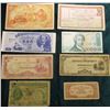 Image 1 : (3) Different Japanese Occupation Notes; 1959 Hong Kong One Dollar; WW II Japanese/Hong Kong 100 Ban