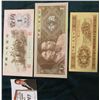 Image 1 : 1 Yi Jiao, 1962, Zhongguo Renmin Yinhang Banknote; 1 Yi Jiao, 1980; & an unknown Communist China ban