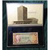 Image 1 : Bank of Jamaica Set of Four banknotes in a special holder. Serial Number 2882 of 5,000 sets. All wit