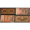Image 1 : 1950 Mexico One Peso Banknote, Good; 1987 Peru 10 & 50 Intis Banknotes, CU; & Series 4312a Brazil 5 
