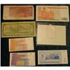 Image 2 : (3) different 1991 Croatia Banknotes, CU; 1994 Estonia 10 Krooni Banknote; 1987 Peru 50 Intis bankno