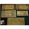 Image 1 : Burma World War II One Hundred Rupees Japanese Occupation Banknote; 1914 Chihuahua, Mexico One Peso;