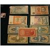 Image 1 : Set of 4 Brazil Banknotes, CU; 100 Pesos Chile Banknote, CU; Peru 10, 50, & 100 Intis Banknotes, CU;