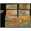 Image 2 : Set of 4 Brazil Banknotes, CU; 100 Pesos Chile Banknote, CU; Peru 10, 50, & 100 Intis Banknotes, CU;