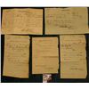 Image 1 : Canada Lot of old Scrip from "The Bank of Ottawa", "The Bank of British North America"; & "Imperial 