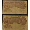 Image 1 : (2) (1948-60) Bank of England Ten Shilling Notes, F. Pick # 126.