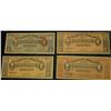 Image 1 : Four Note Set 1, 5, 10, & 20 Peso 1914 Revolutionary War Chihuahua Mexico Banknotes. All VF to EF.