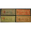 Image 2 : Four Note Set 1, 5, 10, & 20 Peso 1914 Revolutionary War Chihuahua Mexico Banknotes. All VF to EF.