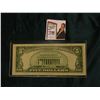 Image 2 : Series 1934A $5 Federal Reserve Note, Very Fine. Obv. Macro plate H47, rev. 1510.