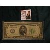 Image 1 : Series 1934A $5 Federal Reserve Note, Fine. Obv. Macro plate F49, rev. 1524.