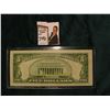 Image 2 : Series 1934A $5 Federal Reserve Note, EF. Obv. Macro plate A60, rev. 1655.