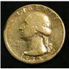 Image 1 : 1932 D Washington Quarter. VF. Keydate.