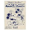 Image 1 : Collection of (10) sheets of Stalling’s hand-written score for “Minnie’s Yoo-Hoo”