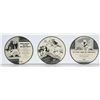 Image 2 : Collection of (3) Victor Records Picture Discs.