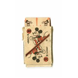 Mickey Mouse Card Game.