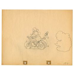 Original Production Drawing from "The Dognapper".