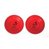 Image 2 : Pair of Mickey Mouse Red Bowls from Post Cereal.