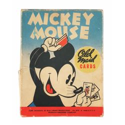 Mickey Mouse Old Maid Card Game.