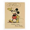 Image 1 : Mickey Mouse Studio Fan Card.