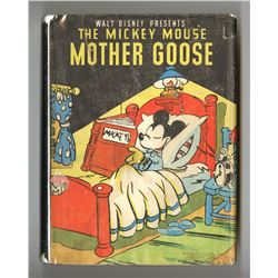 "The Mickey Mouse Mother Goose" Hardcover Book.