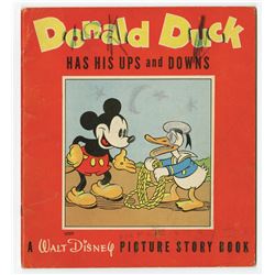  Donald Duck Has His Ups and Downs  Book.