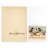 Image 1 : Disney Studio Christmas Card for 1937