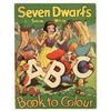 Image 1 : "Seven Dwarfs & Snow White ABC Book to Colour".