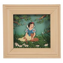 "Snow White and the Seven Dwarfs"  Multiplane Painting.