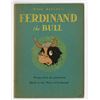 Image 1 : "Ferdinand the Bull" Softcover Book.