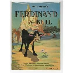  Ferdinand the Bull  Linen Like Book.