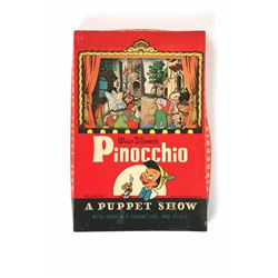 Pinocchio Puppet Show with Stage.