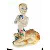 Image 1 : Blond Seated Centaurette Figurine.